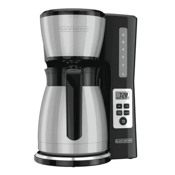 Imagen de Coffee Maker Black & Decker CM2046S-LA 12 Tazas, Programable Jarra Térmica