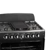 Imagen de Cocina Gas GRS 30GM3B 30" 6 Discos Negro
