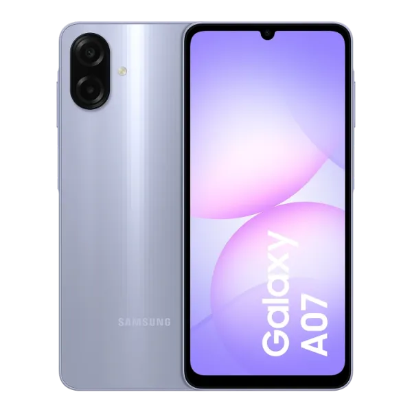Imagen de Celular Samsung A07, 4GB + 128GB, LIGHT VIOLET
