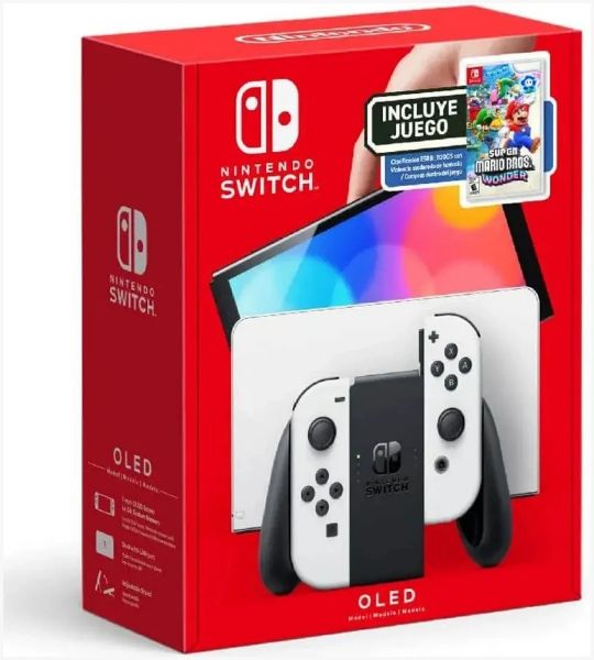 Imagen de Consola Nintendo Switch OLED Mario Wonder Español